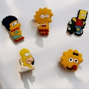 Simpson Croc Charms